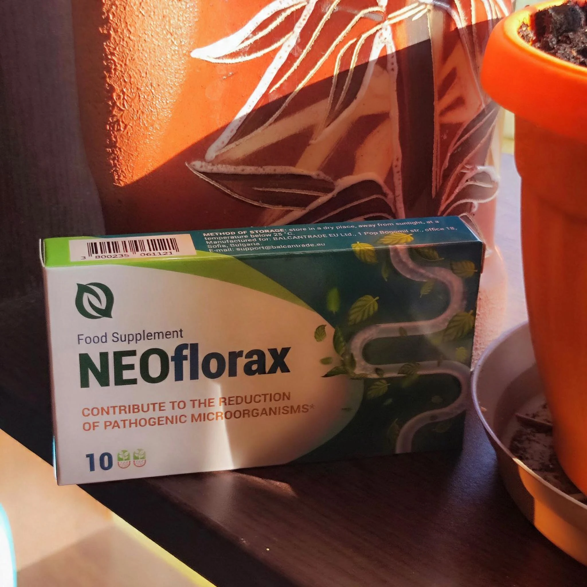 Envase de Neoflorax de Beatriz en Murcia