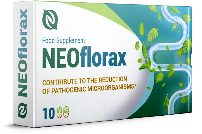 Neoflorax cápsulas caja oficial de 10 cápsulas para apoyo intestinal